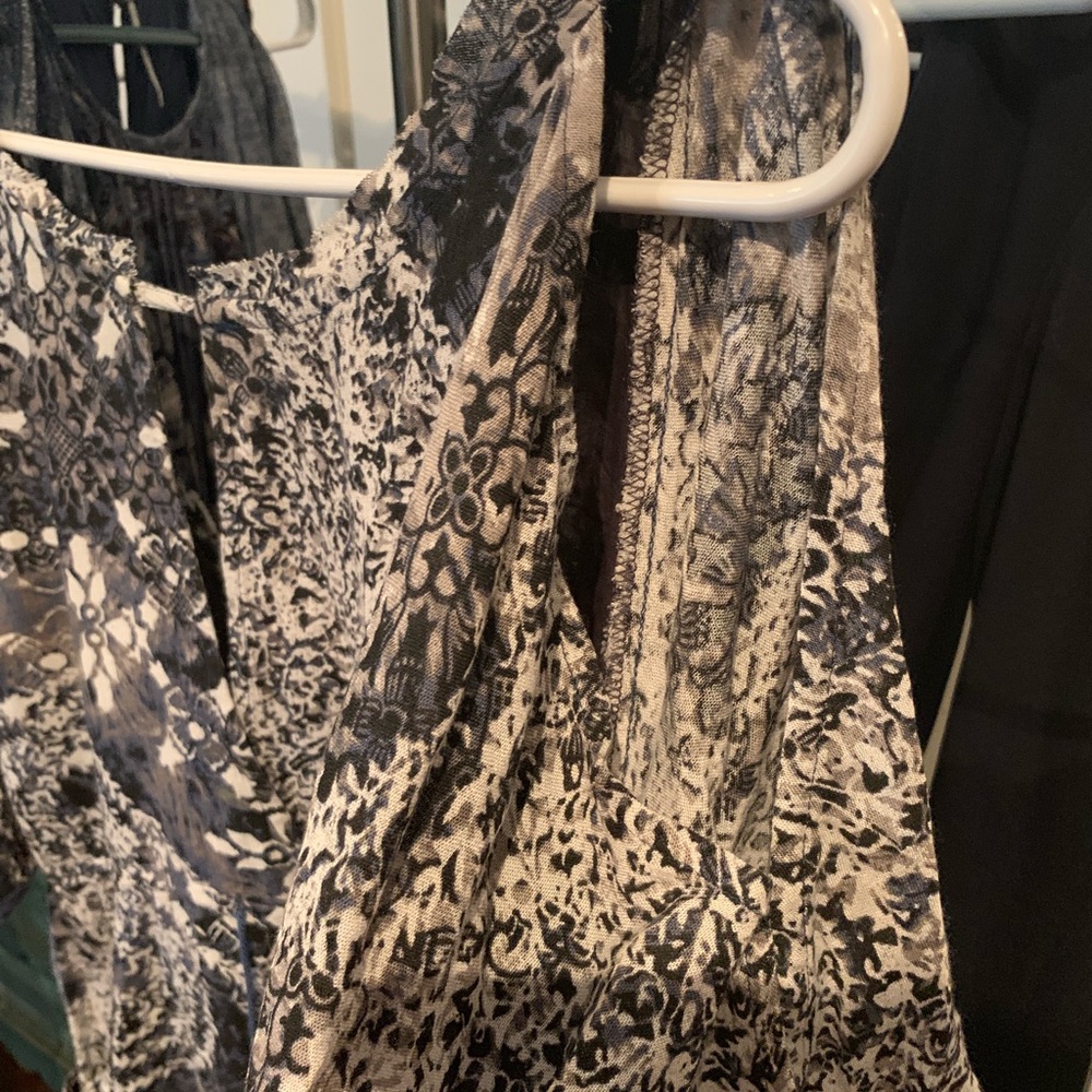 Free People new short sleeve print dress